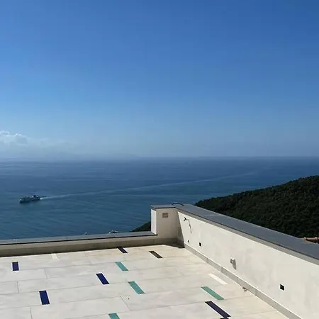Albori Bilocale Panoramico Apartamento Vietri Exterior foto